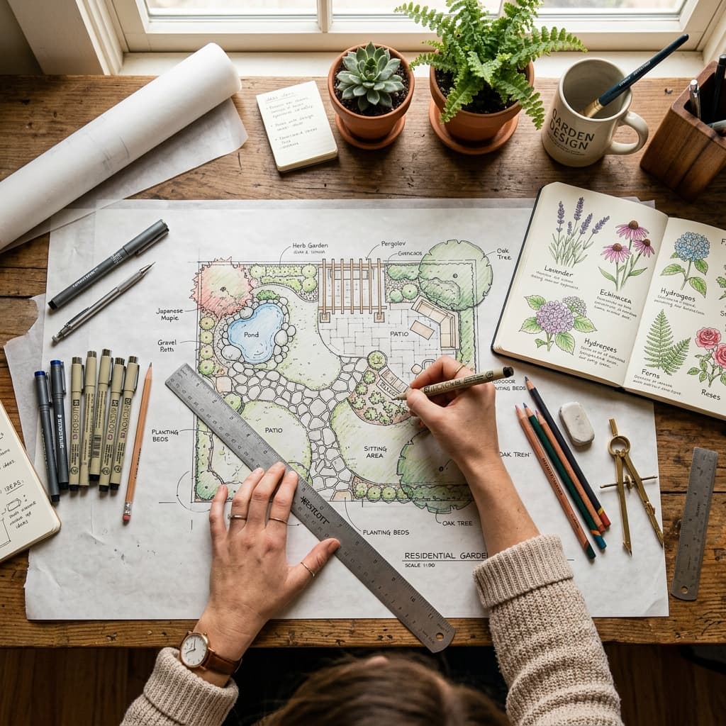 Design process at Verdant Studio